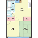 間取り図（2LDKタイプB）